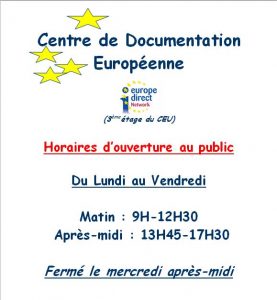 photo horaires CDE