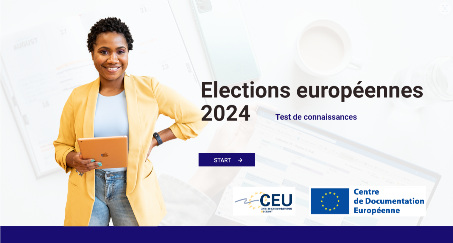 Journée de sensibilisation aux élections européennes 2024