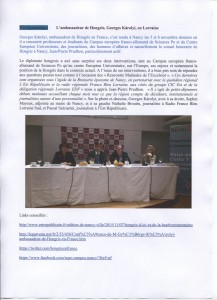 article Ambassadeur de Hongrie