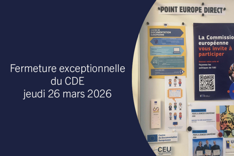 Fermeture exceptionnelle jeudi 26 mars 2026
