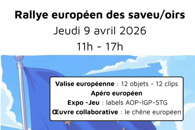 Rallye européen des saveu/oirs 2026